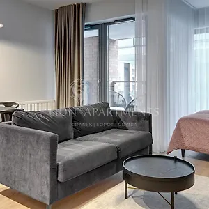 Apartament Scala - Helsinki Deluxe Z Balkonem, Gdańsk